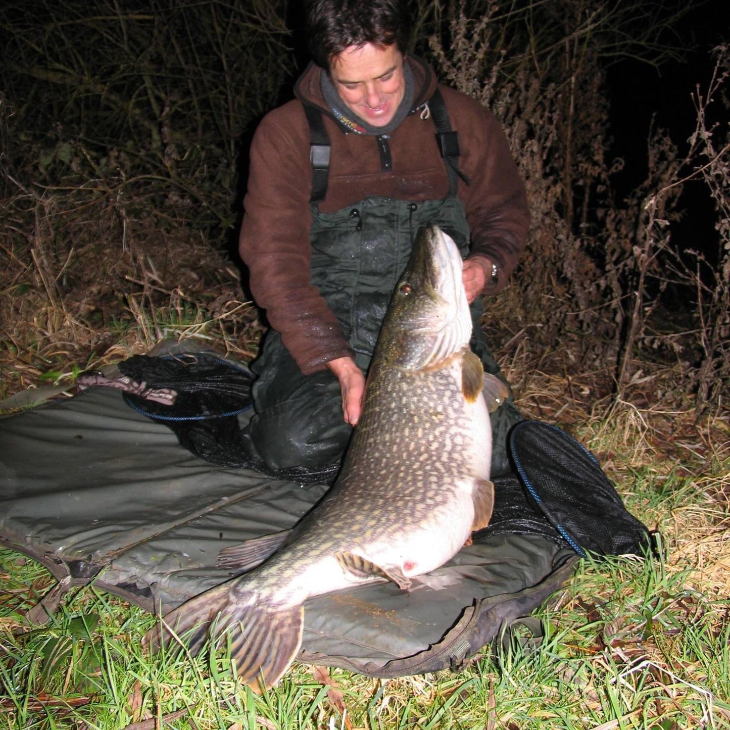 39.00 FISH CAUGHT ON A LARGE LUCEBAITS HALF MACKEREL.